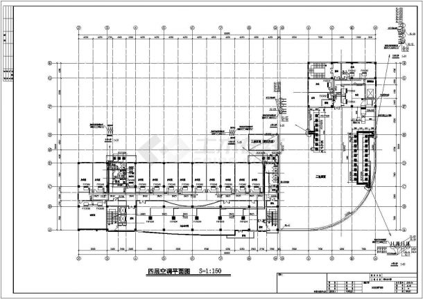 某公司办公商场综合楼暖通施工设计图纸-图二