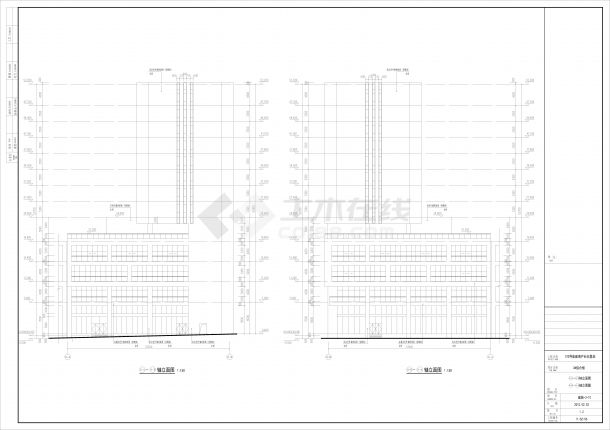 ITO导电玻璃产业化基地丙类3厂房车间建筑设计施工图-图二