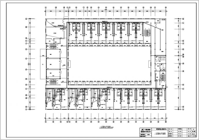 某地3层框架式结构老年公寓电气设计图_图1