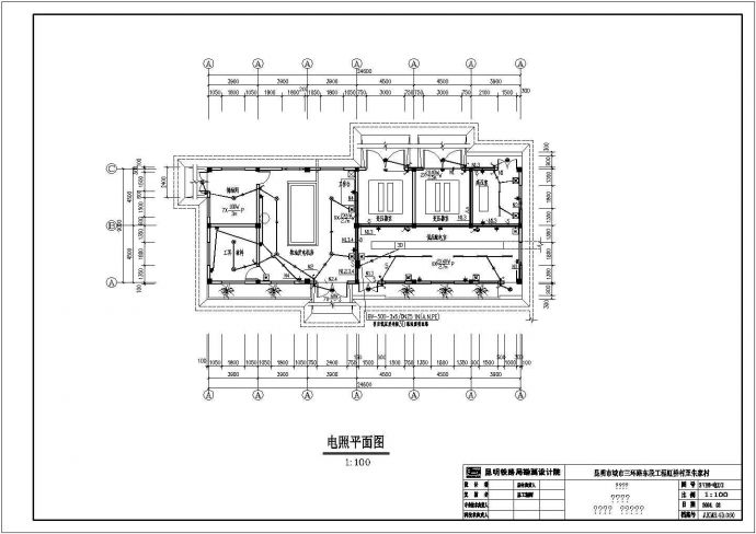 昆明市某路段雨水泵站电气设计施工图_图1