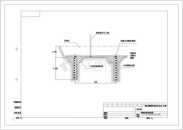 燃气压缩机工艺布置设计图CAD原图-图一
