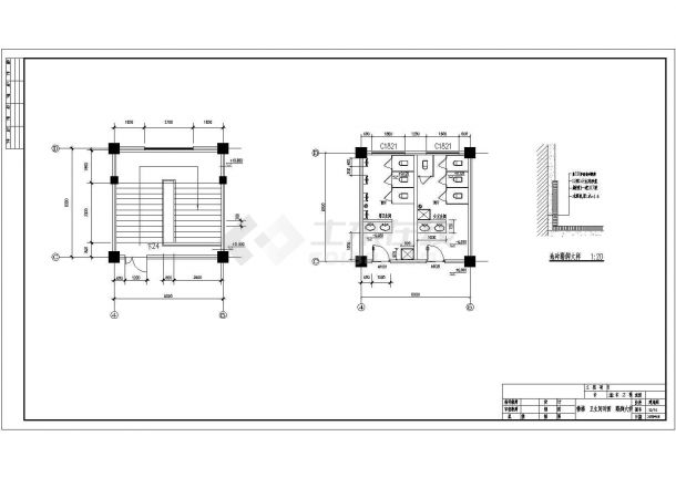 6层4347平方办公楼毕业设计（计算书、建筑、结构图、PKPM模型、施组）-图一