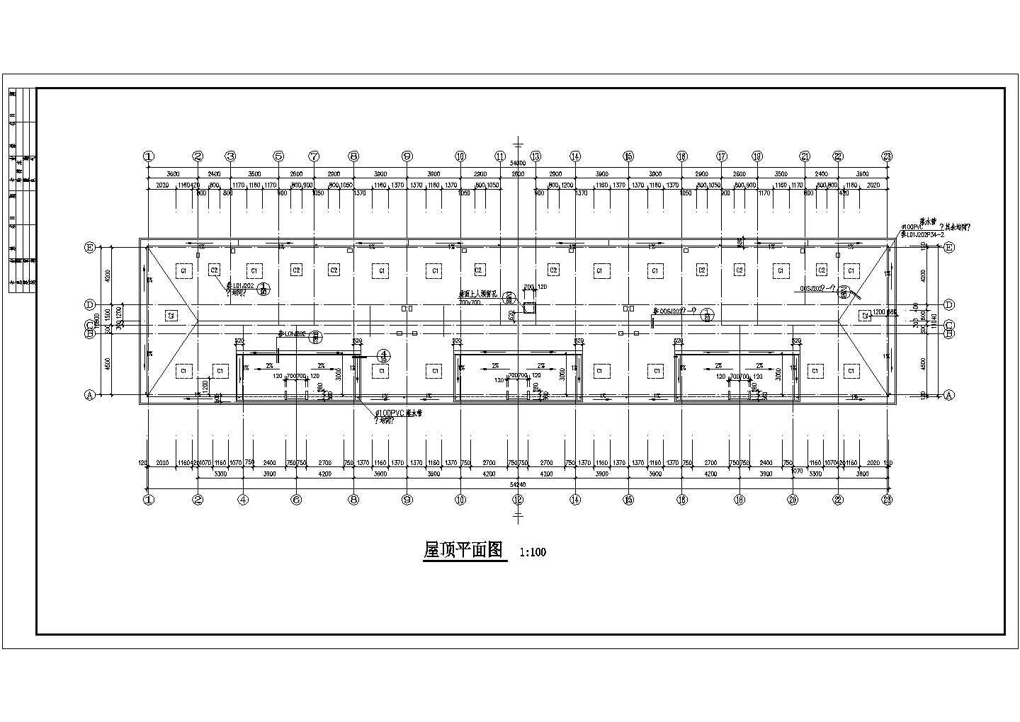 某六层砖混结构住宅楼全套毕业设计图纸及计算书