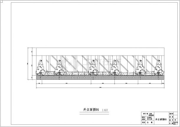 某设计师中式餐厅设计建筑方案图纸-图二