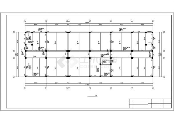6层6480平米银行综合办公楼毕业设计（计算书、开题报告、实习报告、建筑、结构图）-图一