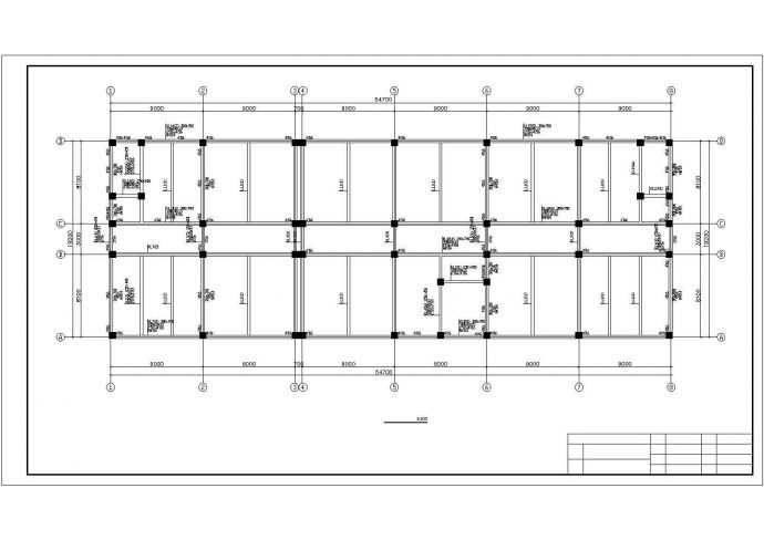 6层6480平米银行综合办公楼毕业设计（计算书、开题报告、实习报告、建筑、结构图）_图1
