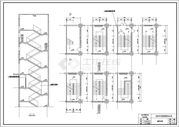 11层10200平米框剪办公楼毕业设计（含建筑图、结构图、计算书）-图一