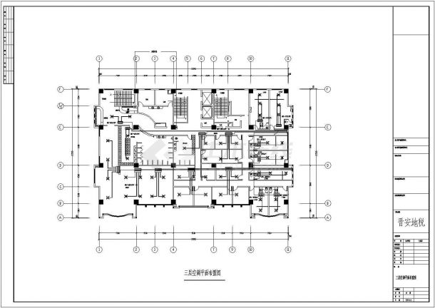 某地茶艺居福富软件中央空调工程设计图-图二