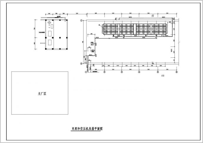 某地区重型机房空调系统修改设计图纸_图1