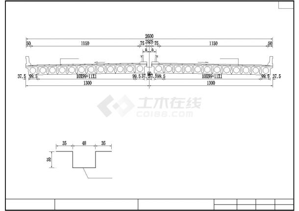 跨径20m公路I级4X20米先张法预应力混凝土空心板简支桥毕业设计-图二