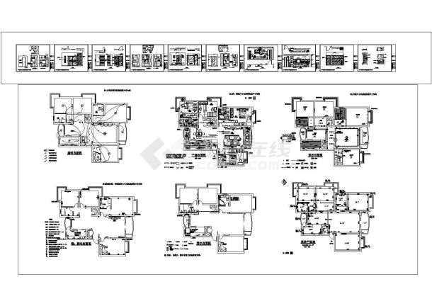 花园别墅设计图纸（建筑cad图纸）-图一