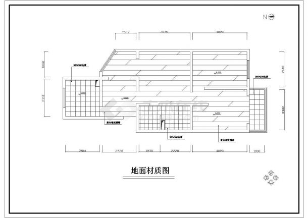 某地区家装装修设计图纸（共6张）-图二