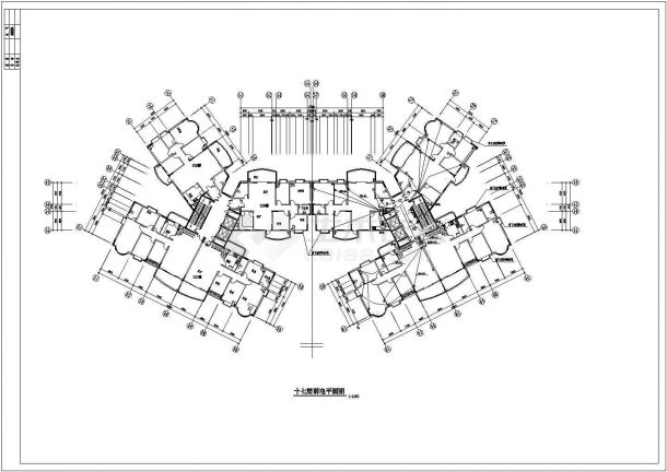 某地区住宅楼电气设计CAD施工图（全套）-图二