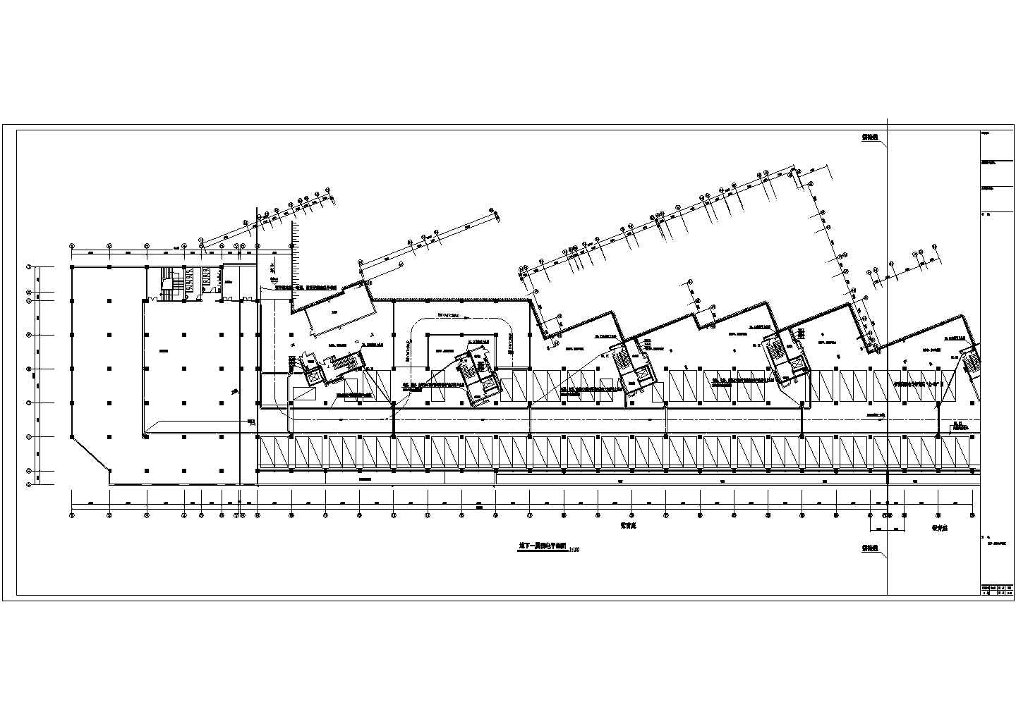 某地区地下室电气设计CAD施工图