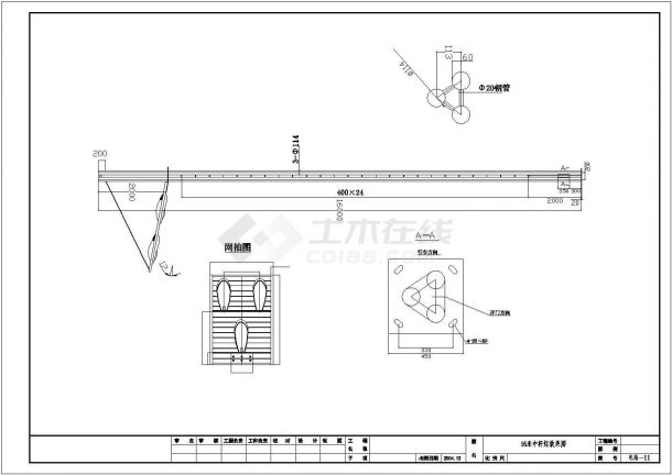 某路灯设计工程系统图纸CAD图纸-图二