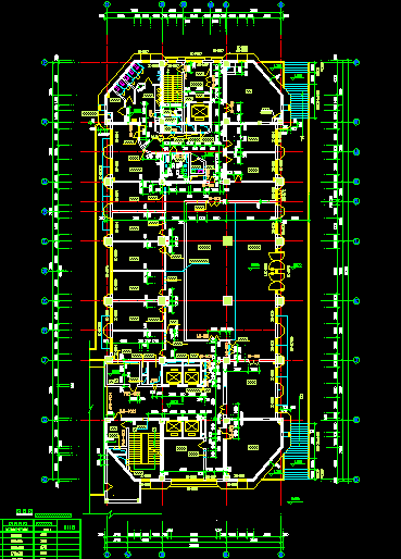 某通信大楼工程建筑施工图-图一