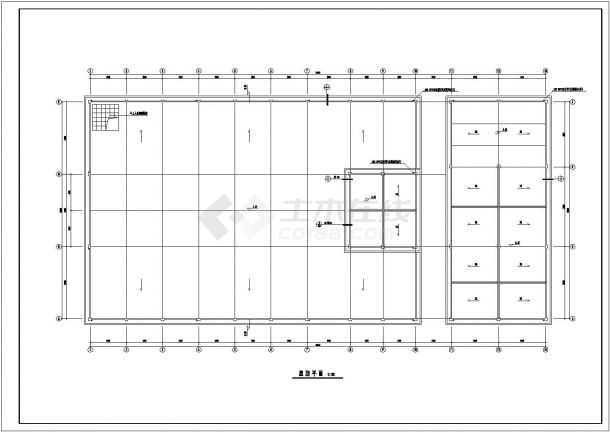 某地区产品冷库建筑完整设计施工图纸-图二