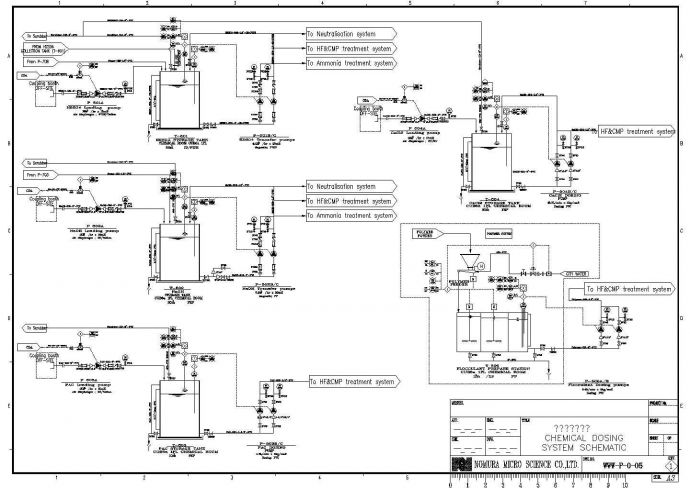 成都某地污水处理工程PID设计流程图_图1