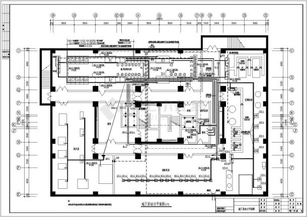 一栋20层综合大厦电气设计施工图-图一