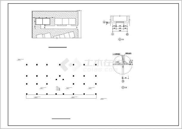 某地区私人住宅楼建筑设计CAD施工图-图二