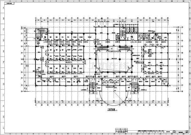 某大型医院综合楼全套建筑设计施工图-图二
