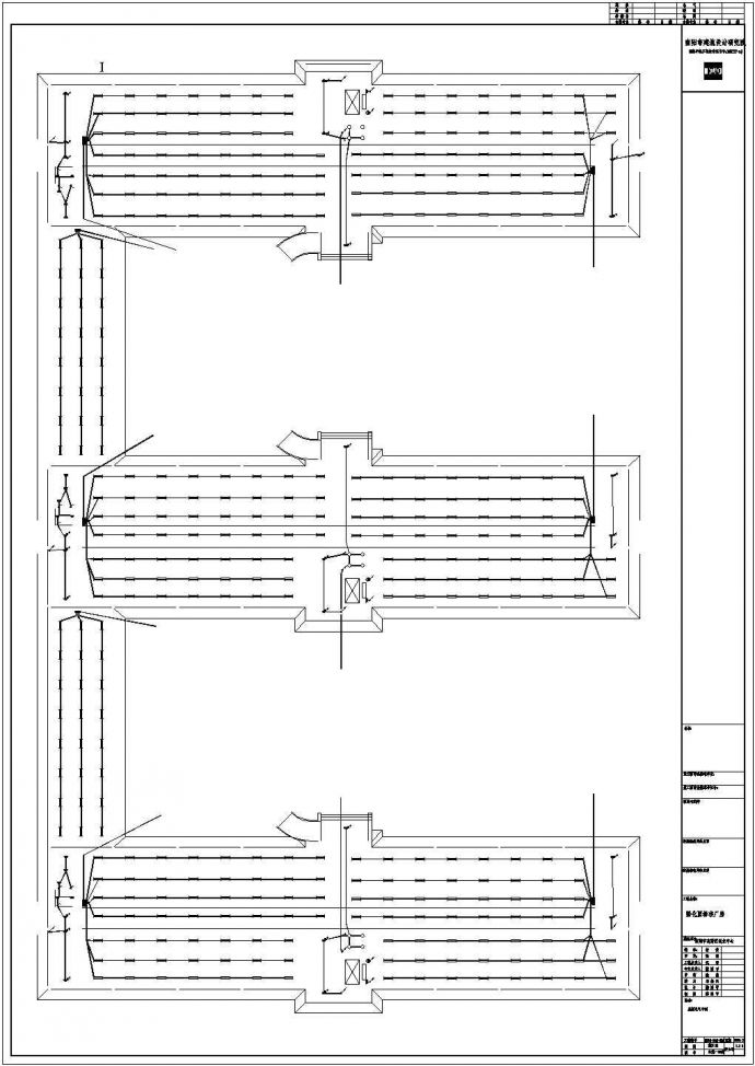 某地区孵化园标准厂房电气设计施工图_图1
