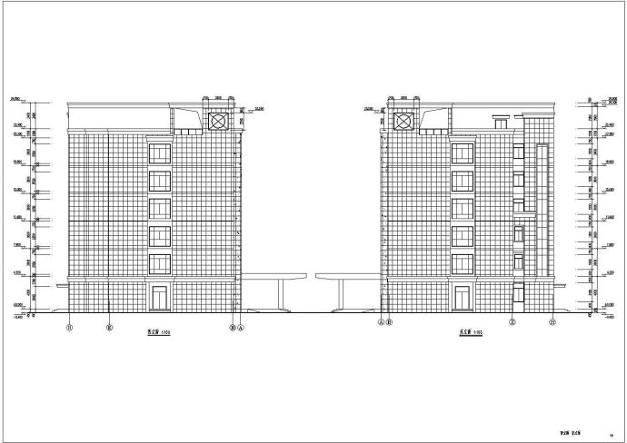 某地区大型医院门诊楼方案规划图_图1
