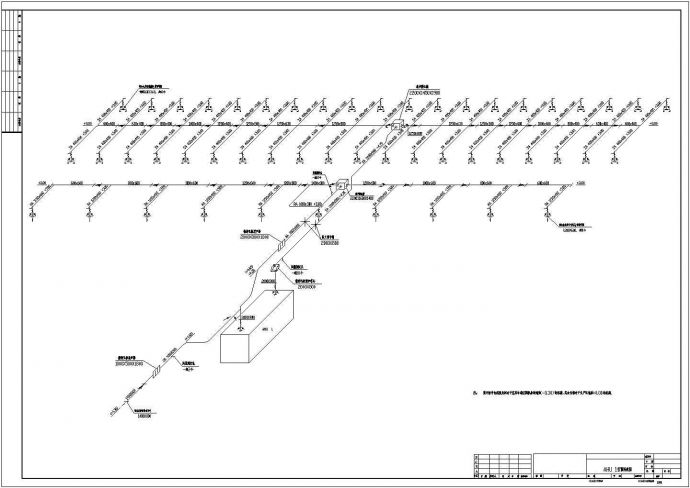 某地区大型工业厂房空调系统设计图纸_图1