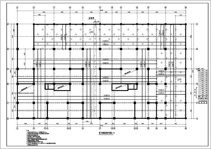 某地12层框架剪力墙住宅楼结构设计施工图_图1