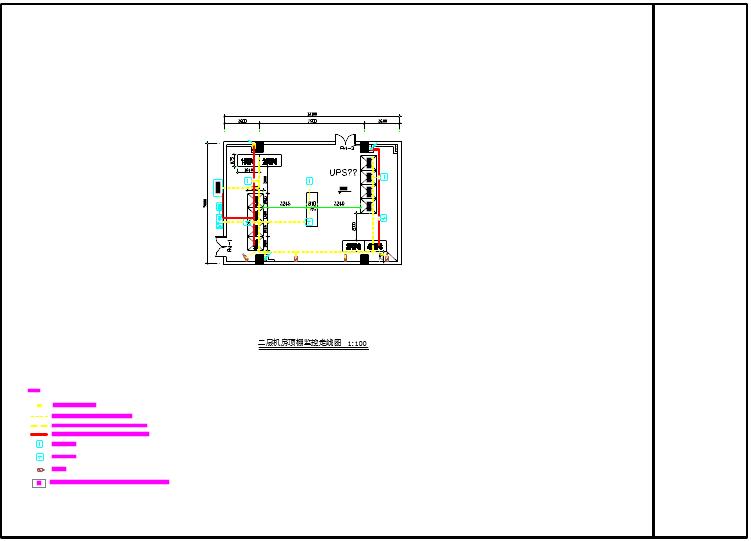 机房弱电设计cad图纸（共17张图）