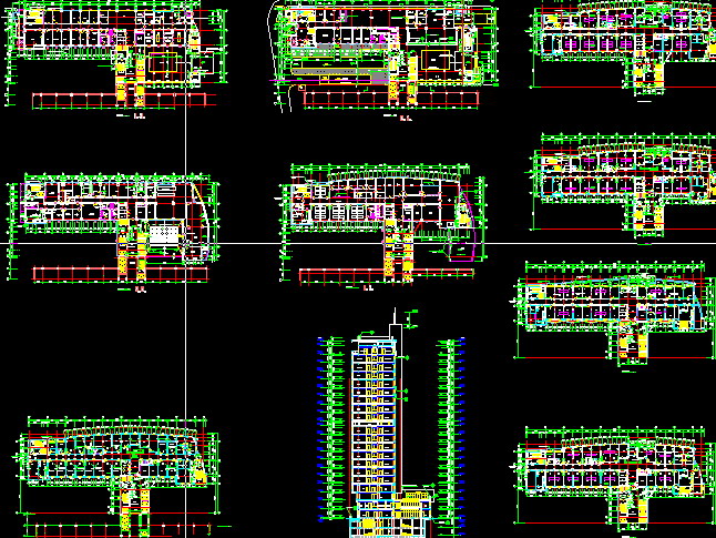 医院住院部建筑设计_图1