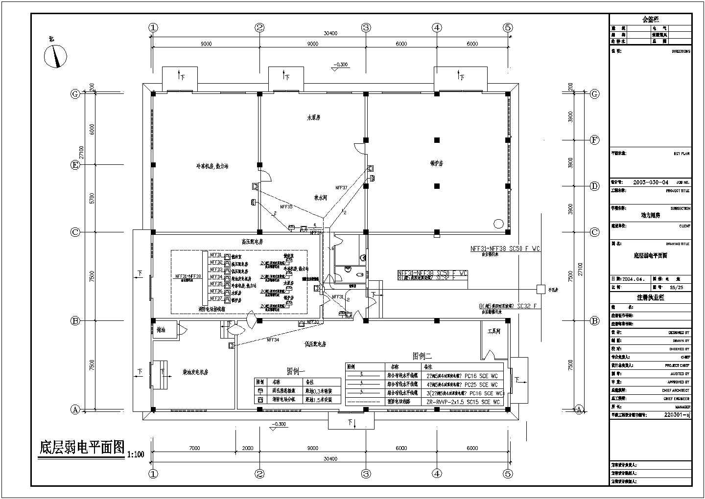 某酒店工程10kv配电室电气设计施工图