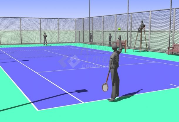 网球场-图一