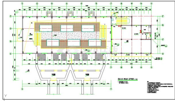 某全地下泵站建筑施工图-图一