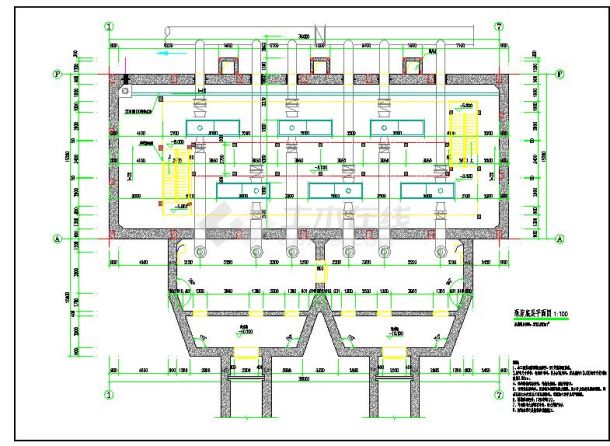 某全地下泵站建筑施工图-图二