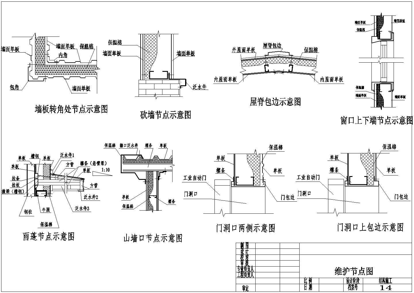 某24米跨带吊车厂房钢结构设计施工图