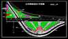 立交桥绿地平面设计图_图1