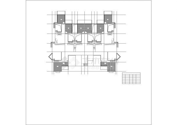 某园林式高档宾馆全套建筑设计施工图-图二