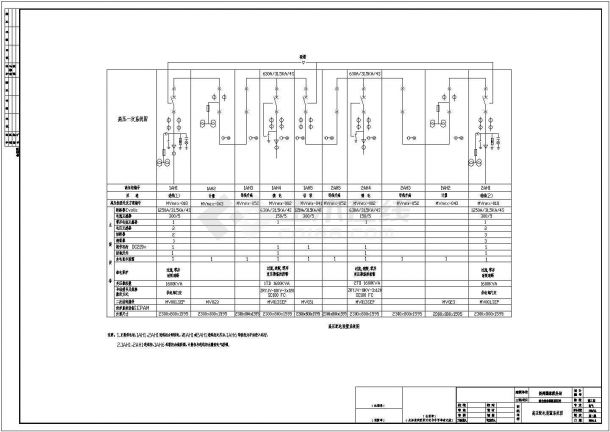 某附属用房电气CAD施工设计图纸-图二