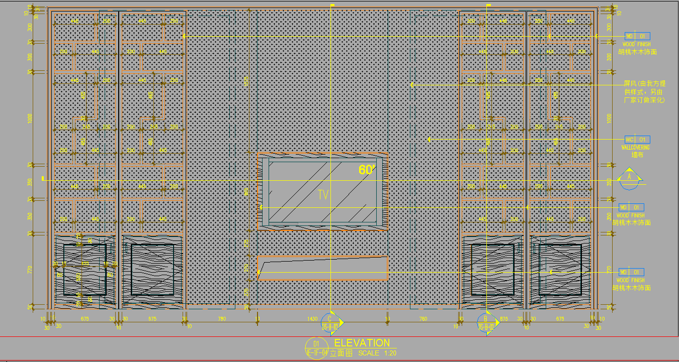 某新中式别墅建筑CAD施工方案（含效果图）