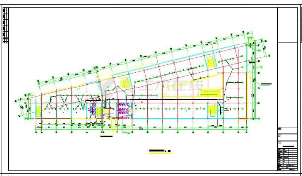 某地区整套商住楼的电气设计CAD图纸-图二