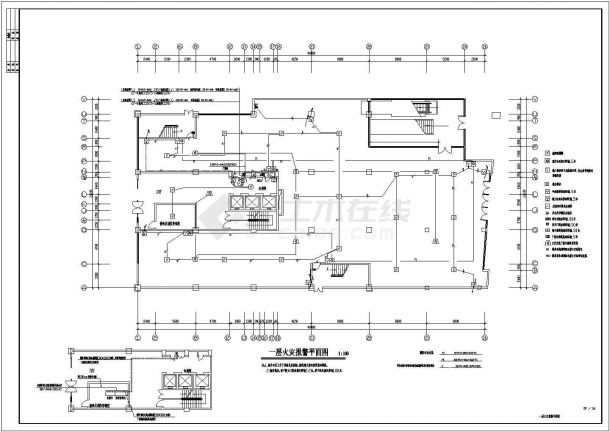 某地区十五层商住楼电气设计详细图-图二