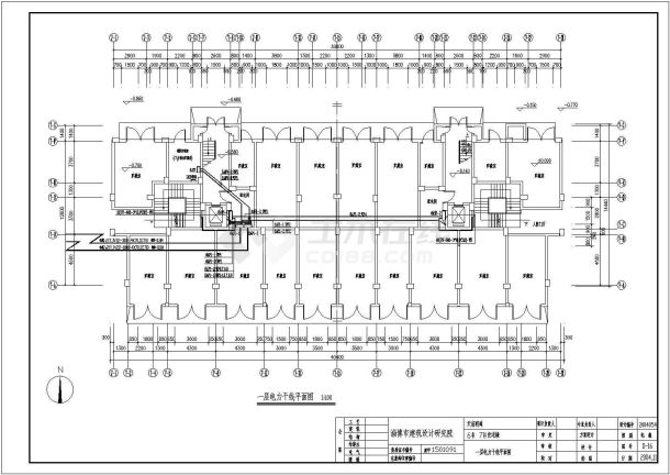 某地高层商业大厦电气设计施工图纸-图一