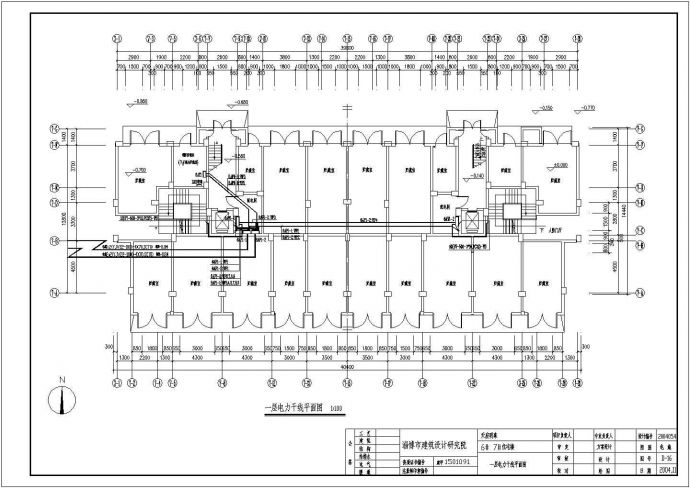 某地高层商业大厦电气设计施工图纸_图1
