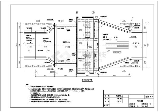 某地区水泵站CAD施工图（全套）-图二