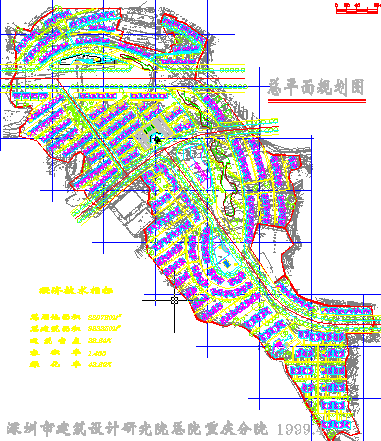 重庆六店片区总平面规划图