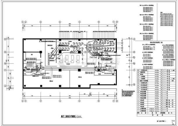 某二十六层办公综合楼电气设计施工图-图一