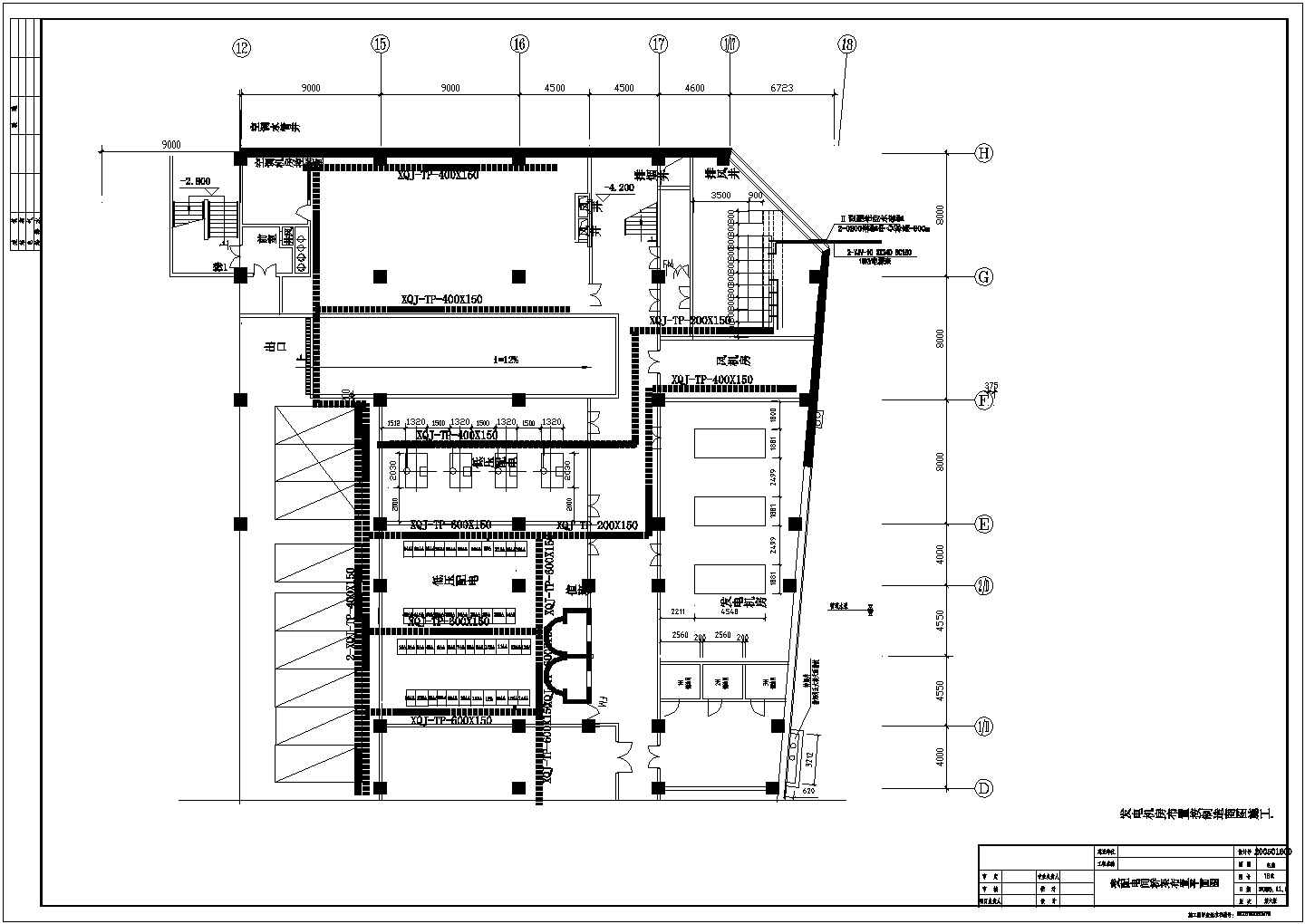 某7层商业楼10kv配电室电气设计施工图