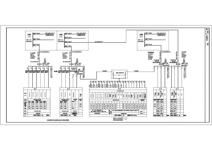 25层及商场和人防的动力和照明系统电气图纸_图1