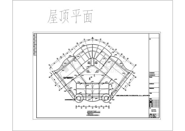 某地区20层商住楼强电设计CAD图-图二